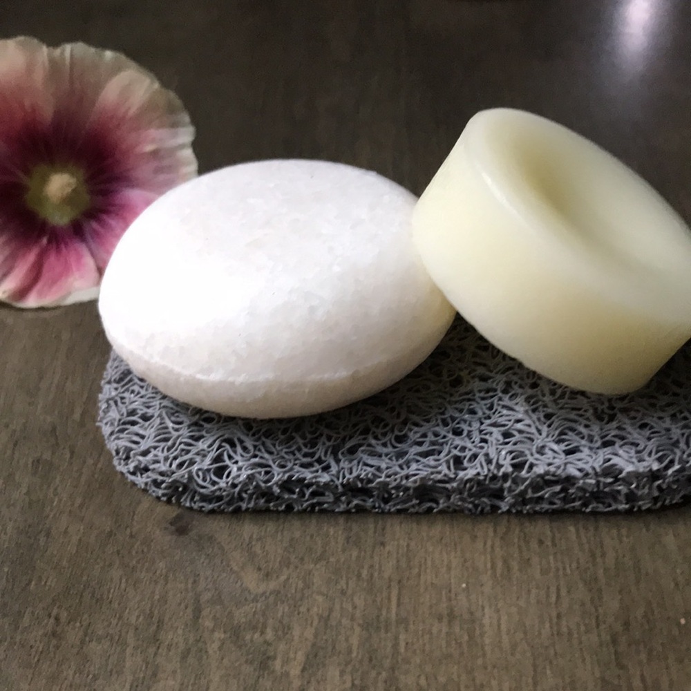 PEPPERMINT CANDY- Shampoo Bar& Conditioner Bar Bundle